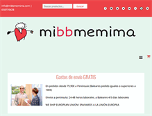 Tablet Screenshot of mibbmemima.com
